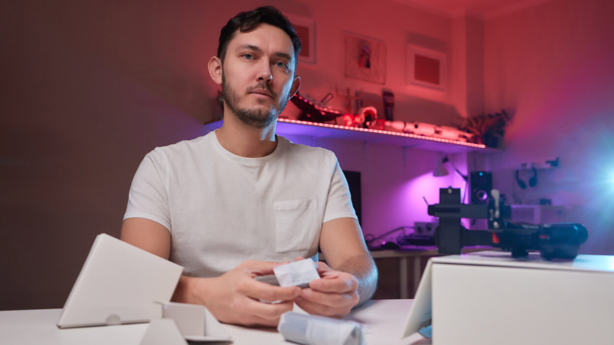 Akcesoria do filmowania i robienia zdjęć ekstremalne szczegóły z bliska Działanie Profesjonalne nowe, nowoczesne detale elektronicznego stabilizatora